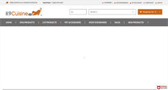 Desktop Screenshot of k9cuisine.com